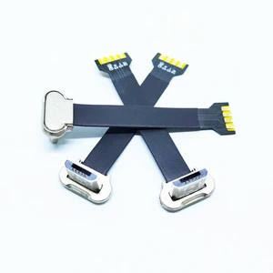 Type C USB Cable Fpc Ffc Flat Ribbon Cable with Connector for Electronic Devices