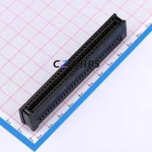 EC64P03BK-0001 Gold Finger Connector P=2.54mm Connector ( Connector Type: EDGE SLOT )( Pitch: 2.54mm )( Total PIN Count: 64P )