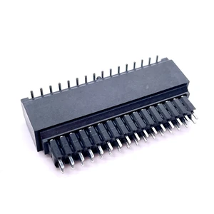 Soulin Dual Row Add Plastic Board to Board Connector 2.54mm Pitch Wire to Female Socket Latch Mezzanine & Pcb Board Connectors