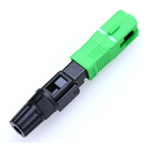 Factory Telecom Grade Quick Assembly Conectores De Fibra Optica 53mm SC Multimode Fast Connectors SC APC Fiber Optic Connector