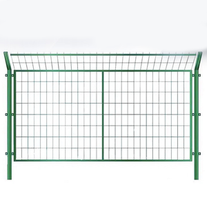 Factory Custom Bilateral Wire Fence Various Mesh Size Wire Diameter for Industrial Park Isolation