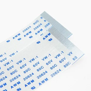 Custom Awm 20798 80c 60v Vw-1 30pin 40pin 50pin 60 Pin Ffc Flat Ribbon Cable for 3D Printer