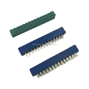LL1006-4 5.08MM 805 EDGE CARD CONNECTOR(LWS) 8,12,16,20,24,30,36,44,56,72 PIN SOLDER/DIP TYPE