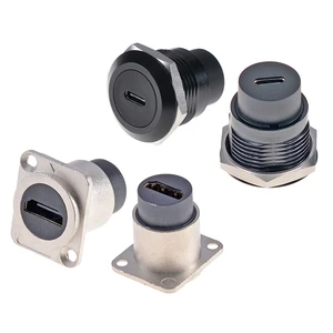 Multi-Interface Panel Connector, RJ45 USB 3.0 D-Sub, 8/10 Pin Industrial Grade