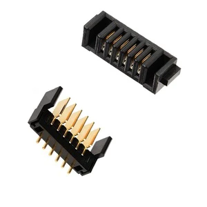 2.0 Pitch 6PIN Battery Connector for Electronic Automotive PCB Male Female Board 180° 90° Straight Bent Leg Blade Type Brass