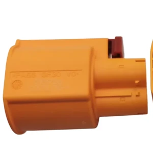 Original TE Connectivity 2371035-1 Automotive Connector Housing Female Cable-to-Panel, 3 PIN, Sealable, Orange, Power & Signal
