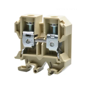 35mm 125A 800V din rail terminal blocks 57A 800V for electrical wire contact connectors use in electric closet