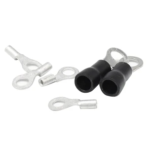 Ring Terminals Brass Copper Tube Insulated Ferrule Terminal Crimp Wire Connector Pin Cable Cord End Wire Terminal Connector
