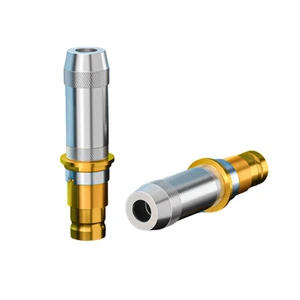 2M L9 Male Connector (75-2-2) | Video Coaxial Cable Connector | DDF RF Line Adapter | 10 Pcs/Set