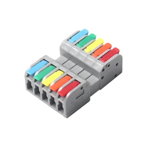 Universal Compact Wire Wiring Quick Connect Conductor terminal Block Lever Colorful terminal Block Connector