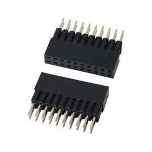 Wholesale XFE 2.54mm 0.64x0.4SQ Double Rows Female Pin Header Connector Pitch Connector