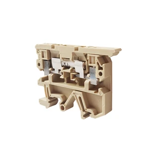 Hot Selling High Quality Factory-Din Rail Terminal Blocks High Current Brass Block 500A Max Continuous Amp Screw Connection