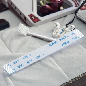 Heat-resistant Eec Certified 4-60Pin Ribbon 0.5mm Pitch 20mm Length FPC FFC Flexible Flat Cable