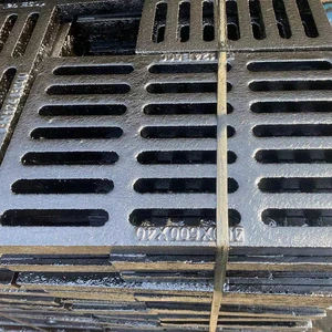 YUBAO Single Grate Cast Iron Sewer Drain 400*600 Ball Molding Rainwater Manhole Cover Municipal Engineering Fabrication Services