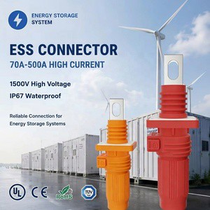 Lithium Battery Terminal Connector 1500V Straight Connector Wire Connectors Terminals For Energy Storage Cabinet