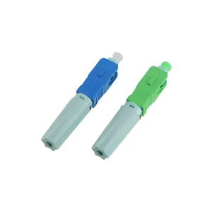 SC5302 Best Price For Ftth Quick Connector OPT-FC0D Fast Lock Optical Fiber Network APC 3.0mm Round Cable Sc Connector Accessory