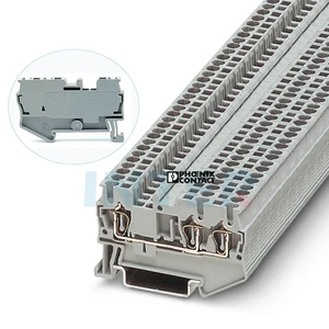 Phoenix contact ST series push in spring din rail terminal block mould terminal block plastic