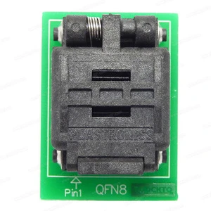 Center Pin DFN8 QFN8 to DIP8 Programmer Adapter Sockets DFN8 MLF8 QFN8 6*5 IC Socket