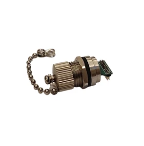 Circular Waterproof USB Connector with Cap and Chain