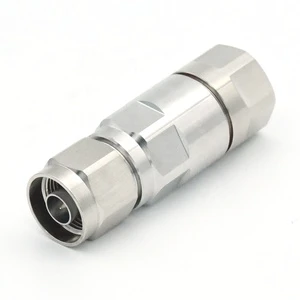 Raynool 50 Ohm Low PIM Coaxial N Type Male Connector Straight Clamp Type For 1/2'' 3/4