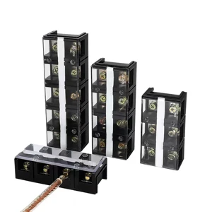 ZLDQ TC Large Current Fixed Wire Barrier Terminal Blocks With Pure Copper Conductor
