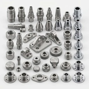 Fast Delivery 5 Axis Machining Iso9001 Polished Metal Parts Precision Brass Components Drilling CNC Aluminum Parts