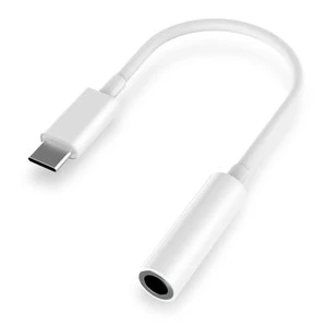 Skylight Brand New USB-C to 3.5mm DC Audio Adapter for Mobile Phone (iPhone/iPad)-Hi-Fi Sound Headphone Jack Converter