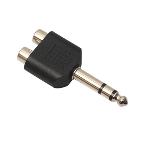 Audio and Video Adapter ABS Male and Female Connectors