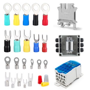 Cable Quick-connect Plastic Pluggable Feed Through Lug Fast Quick Connector Terminal Blocks