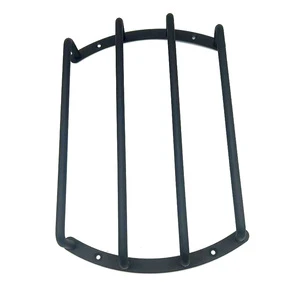 Rongxiang 12-Inch Four Horizontal Strip Metal Guard Bar Mesh Subwoofer Speaker Horn Protection for Cars Connector Accessory