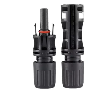Hot Sale 1000V Solar PV Cable Connector Waterproof IP68 TUV Certified DC-DC Solar Photovoltaic Home Appliance Plastic Connectors