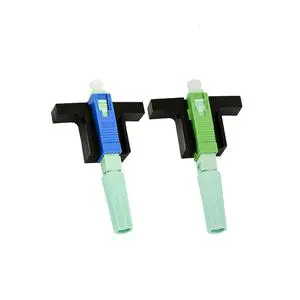 58mm FTTH SC APC Single Mode Factory Wholesale Price Fiber Optic Fast Connector