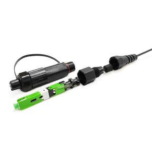 FTTH Field Assembly Optical Reinforced Adapter FAC Fast Connector Kit For Huawei