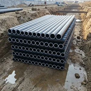 High Density 110-225mm Diameter 6.5-13.5mm Steel Wire Mesh Skeleton Reinforced HDPE SRTP Pipe For Sewage & Drainage