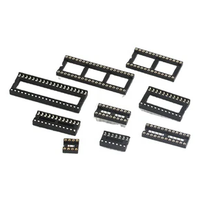 Tejiate Banana Post DIP 6-Pin IC Programming Socket AC 500V 20m Contact Resistance for Electronic Components