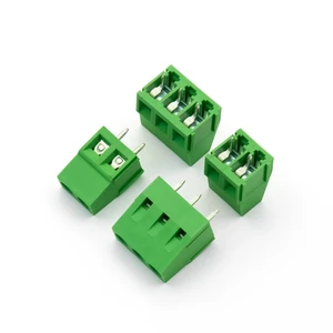 5.0mm 5.08mm Pitch KF128 Screw Terminal Block 2P-6P Connector Can Be Spliced PCB Terminal Block