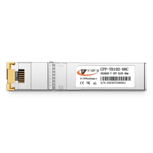 YTOPTO 2.5G/5G/10GBASE-T BT RJ45 80m Copper SFP+ Module Ethernet SFP+ Transceiver Is Hot-swappable,for Data Center Use,Plug&Play