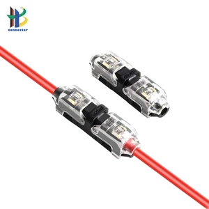 Low Voltage 1 Pin 1 Way Universal Compact Wire I Tap Terminals No Wire-Stripping Required Wiring Connector For AWG 20-24