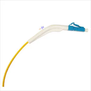 Fiber Optic 45 Degree Boot LC Connector and 90 degree connector