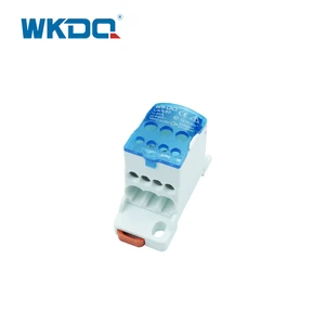 UKK 80A Power Distribution Terminal Block Panel Terminal Block Power Distribution Box Din Rail Terminal Block