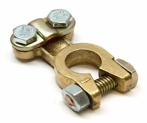 Premium brass terminal connector high conductivity wire termination component for switchgear and control panels