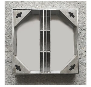 Durable Stainless Steel Access Cover, Invisible Floor Manhole for Residential & Commercial Use