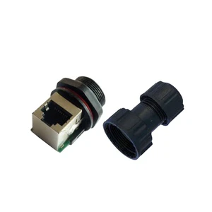 IP67 Waterproof CAT6 Ethernet Rj-45 Connectors LAN Cable Rj45 Modular Connector