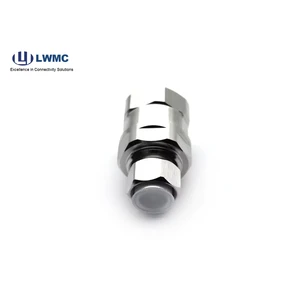 High Quality 50 Ohm RF Coaxial Connector 4.3-10 Male Coaxial Connector for 7/8