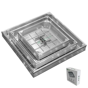 Good Price Manhole Hatch Rectangle With Cover Dia 400 mm for Water Road Outdoors