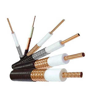 ASTON Factory Price 50ohm Coaxial Cable Corrugated Andrew Heliax 1/2 3/4 7/8 High Quality RF Leaky Feeder Cable