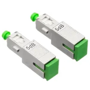 Factory Supply Male To Female Plug Type Fixed Attenuator connector SC APC Atenuadores Fibre Optica