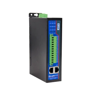 Isolated 4-serial Port Server, Rail-mounted 4-channel RS485 Multi-serial Port To Ethernet Port Modbus/MQTT Gateway
