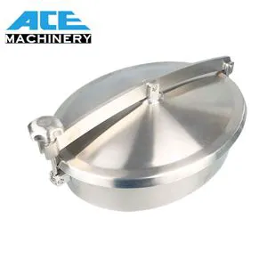 Ace Bulk Order 304 Sanitary Stainless Steel Wheel Rectangular Square Polished Manhole Cover Supplier Factory