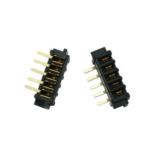 Gold Plated 2.5mm Pitch 5pins Right Angle Mini High Current Battery Holder SMT Female Drone Toy Board Board Mezzanine Connector